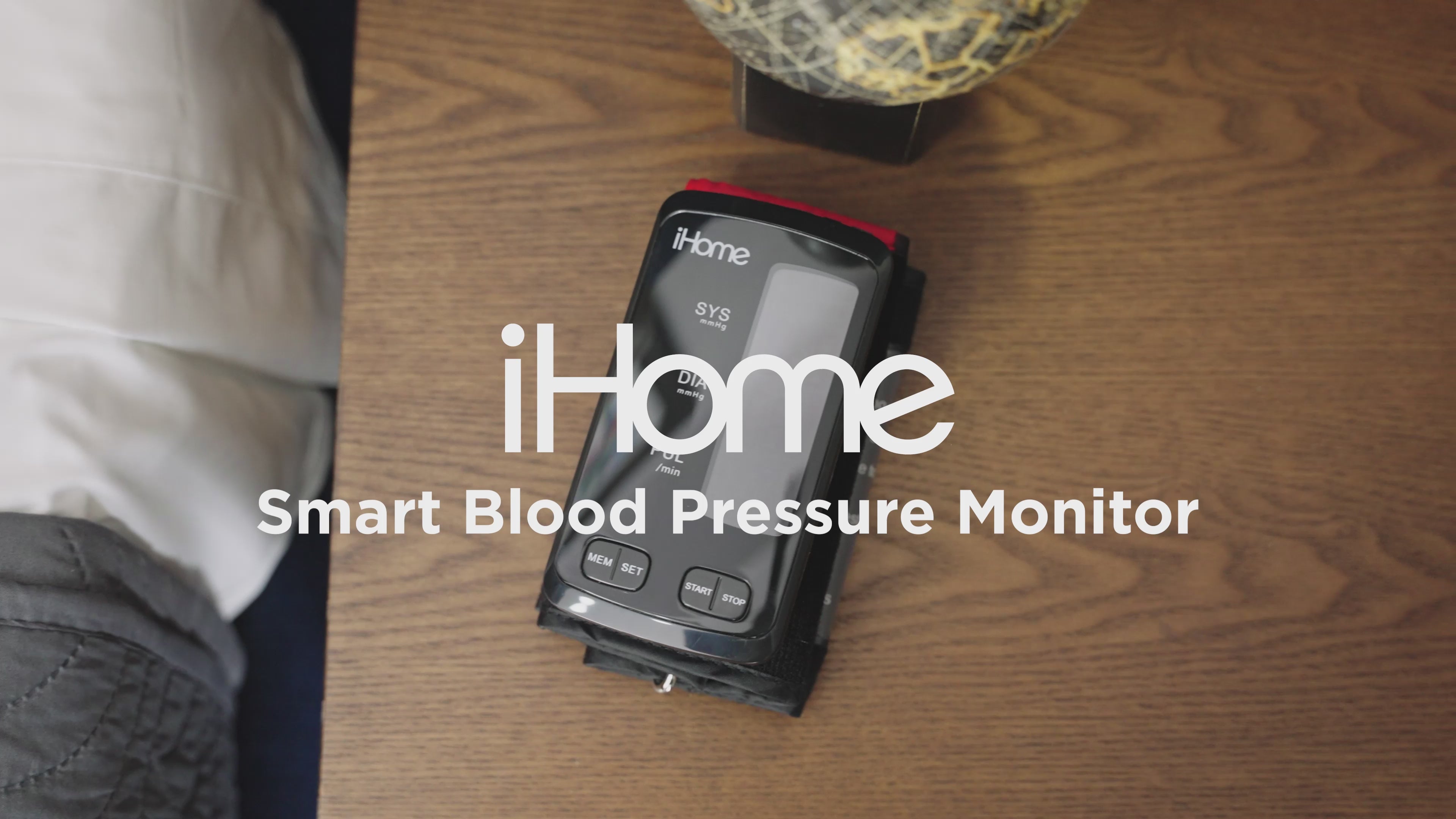 Bluetooth Blood Pressure Monitor Wireless Digital Smart Automatic HB  Indicator